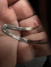 Vintage Navajo Sterling Silver Turquoise Native Cuff Bracelet 925 Fred Harvey - Additional view 9