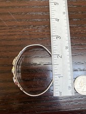 OLD FRED HARVEY ERA Navajo Turquoise Snake Thunderbird STERLING SILVER Bracelet - Additional view 7