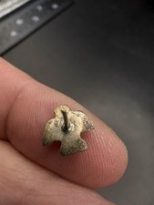 Vintage Fred Harvey Sterling Silver Turquoise Thunderbird Earrings 925 Native - Additional view 5