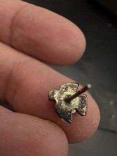 Vintage Fred Harvey Sterling Silver Turquoise Thunderbird Earrings 925 Native - Additional view 6