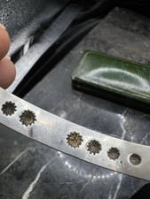 NAVAJO Vintage Sterling Silver Fred Harvey Turquoise Repoussé Cuff Bracelet 925 - Additional view 11