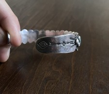 Vintage Fred Harvey Era Turquoise Cuff Bracelet Silver Navajo - Additional view 1