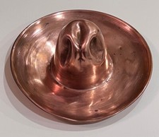 Vintage Fred Harvey Style Copper Cowboy Hat Sombrero Ashtray Trinket Tray - Additional view 16