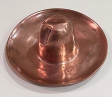 Vintage Fred Harvey Style Copper Cowboy Hat Sombrero Ashtray Trinket Tray - Additional view 5