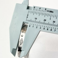 Vintage Navajo Fred Harvey Era Turquoise Sterling Silver Small 5in Cuff Bracelet - Additional view 9