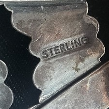 Vintage Size 7 Fred Harvey Era Sterling Turquoise Cuff Gorgeous Craftsmanship - Additional view 7