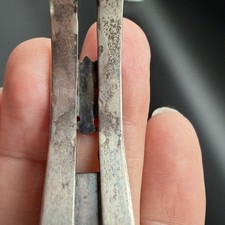 VTG FRED HARVEY ERA GREEN TURQUOISE THUNDERBIRD STERLING SILVER CUFF BRACELET - Additional view 9