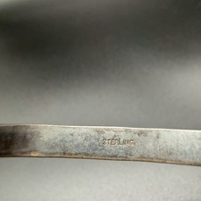 VTG FRED HARVEY ERA TURQUOISE STERLING CUFF BRACELET BABY/ CHILD Small 5 1/8” - Additional view 7