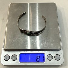 OLD Sterling 925 Bell Trading Post Fred Harvey Era Style Turquoise Cuff Bracelet - Additional view 8