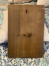 VINTAGE MOOSE CROSSING YELLOWSTONE NATIONAL PARK WOODEN PLAQUE SIGN Fred Harvey - Additional view 2