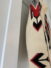 Vintage 30s 40s Fred Harvey Chimayo Jacket Blanket Coat Southwest Rockabilly - Additional view 12