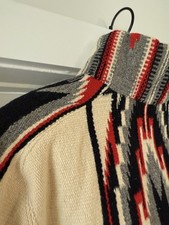 Vintage 30s 40s Fred Harvey Chimayo Jacket Blanket Coat Southwest Rockabilly - Additional view 15