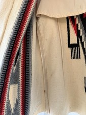 Vintage 30s 40s Fred Harvey Chimayo Jacket Blanket Coat Southwest Rockabilly - Additional view 8