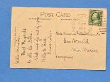 1912 Union Railroad Station DEMING NM Hand Colored Fred Harvey Train Depot - Additional view 1