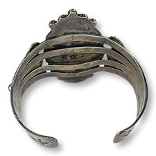 Vintage Fred Harvey Era Yellow Butterscotch Agate Bracelet Matching Ring SZ 6.5 - Additional view 2