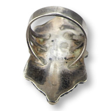 Vintage Fred Harvey Era Yellow Butterscotch Agate Bracelet Matching Ring SZ 6.5 - Additional view 9