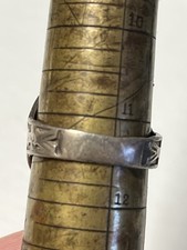 42 Large Sterling Mother Of Pearl Thunderbird Ring Size 11 1/2 Fred Harvey Style - Additional view 15