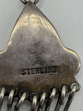 NATIVE AMERICAN NAVAJO TURQUOISE & STERLING FRED HARVEY ERA EARRINGS BEAUTIES!! - Additional view 5