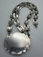 NATIVE AMERICAN NAVAJO TURQUOISE & STERLING FRED HARVEY ERA RARE NECKLACE BEAUTY - Additional view 12