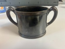 Vintage Fred Harvey Silverplate Two Handle Cup 12oz G.M. Co EP - Additional view 1