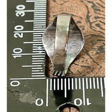 VTG Fred Harvey Era Sterling Silver Thunderbird Ring Green Turquoise Size Sz 5 - Additional view 12