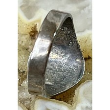 VTG Fred Harvey Era Sterling Silver Thunderbird Ring Green Turquoise Size Sz 5 - Additional view 10