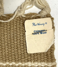 Vintage Chimayo Wool Table Mat Thunderbird Southwest Fred Harvey 10