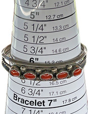 Old Pawn Navajo Red Branch Coral Sterling 925 Cuff Bracelet 23G Fred Harvey Era - Additional view 7