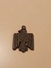 Vintage Thunderbird Pendant Keychain Fob Fred Harvey Era Native American Style - Additional view 8
