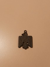 Vintage Thunderbird Pendant Keychain Fob Fred Harvey Era Native American Style - Additional view 9