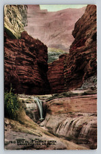 Fred Harvey Gorges Bath Falls Hermit Creek Grand Canyon Arizona #7510 Postcard