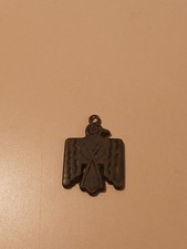 Vintage Thunderbird Pendant Keychain Fob Fred Harvey Era Native American Style - Additional view 4