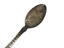 Antique Whirling Log Fred Harvey Era Navajo Sterling Silver Souvenir Spoon - Additional view 5