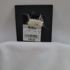 Vintage Fred Harvey Sterling Silver Necklace Native American 18