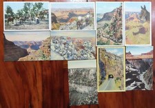 23 Mixed Back Cards From No devider to Devided Most Fred Harvey