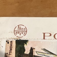 Pueblo Indian Of Isleta “Phostint” Postcard Fred Harvey 1915 Juana Marie 10933 - Additional view 6