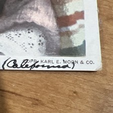 Pueblo Indian Of Isleta “Phostint” Postcard Fred Harvey 1915 Juana Marie 10933 - Additional view 7