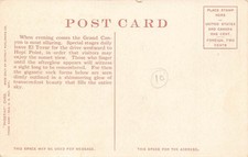 Fred Harvey Grand Canyon Arizona - Original Early Card - Bertha Dressler - Additional view 1