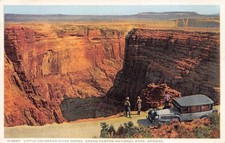 Fred Harvey Grand Canyon Arizona - Original Early Card - Little Colorado George