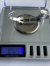 Vintage Fred Harvey Era Sterling Small Baby Child’s Size Navajo Cuff Bracelet - Additional view 6