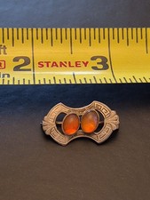 Vintage Fred Harvey Era Sterling Silver Dragons Breath Brooch - 878396 - Additional view 2