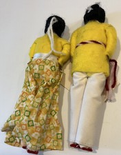 Fred Harvey Trading Co.Handmade Navajo Doll w/ Certificate of Authenticity -Pair - Additional view 6