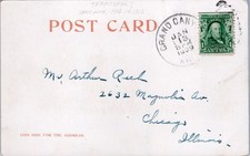 1905 Hopi House Grand Canyon Arizona Fred Harvey undivided back Indian Postcard - Additional view 1