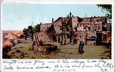 1905 Hopi House Grand Canyon Arizona Fred Harvey undivided back Indian Postcard - Additional view 2