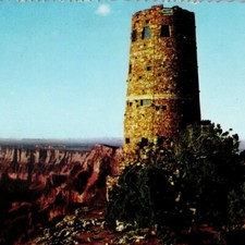 Grand Canyon National Park Fred Harvey Arizona Watchtower Desert View VTG