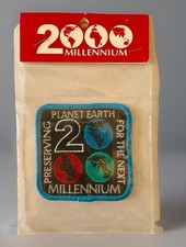 Y2K Preserving Planet Earth For the Next Millennium 2000 Patch NIP