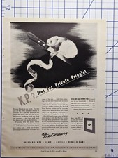 Fred Harvey Restaurants Shops Hotels No K P for Private Pringle Print Ads 1943 - Additional view 1