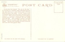 Fred Harvey Postcard Street Scene, Pueblo of Acoma, New Mexico H-2025 - Additional view 1