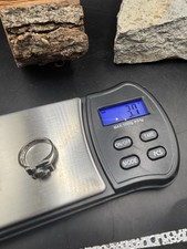 ANTIQUE NAVAJO GREEN TURQUOUSE WHIRLING LOG STERLING RING SZ 4.5 HARVEY ERA VTG - Additional view 19