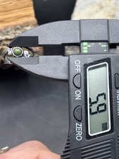 ANTIQUE NAVAJO GREEN TURQUOUSE WHIRLING LOG STERLING RING SZ 4.5 HARVEY ERA VTG - Additional view 23